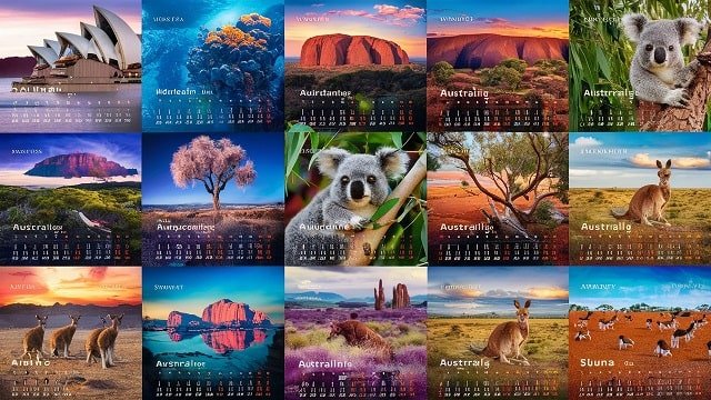 Embrace the Beauty of Australia with Our Gorgeous Australian Calendars